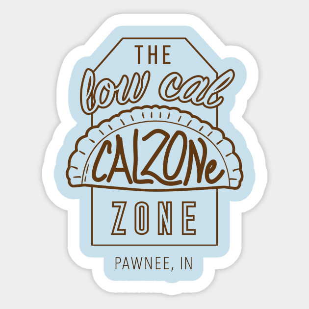 Low Cal Cal Zone Zone Sticker by Peebs